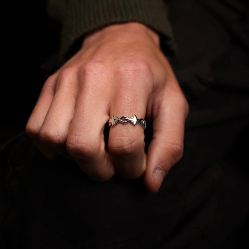 BARBED WIRE RING - Hard Jewelry™