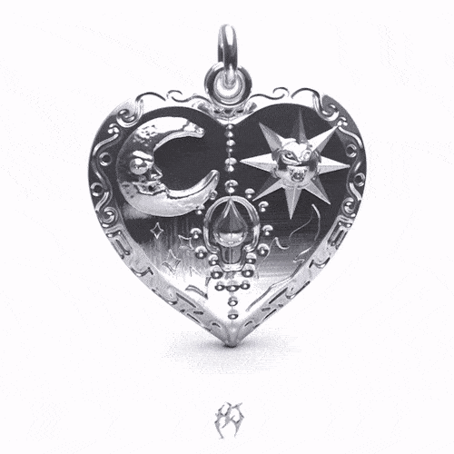 COSMIC HEART PENDANT - Hard Jewelry™