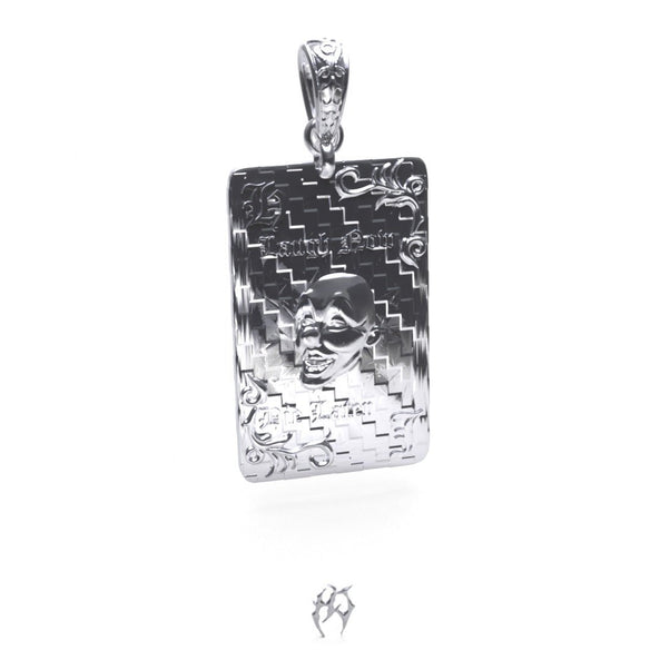 LAUGH NOW, DIE LATER PENDANT - Hard Jewelry™