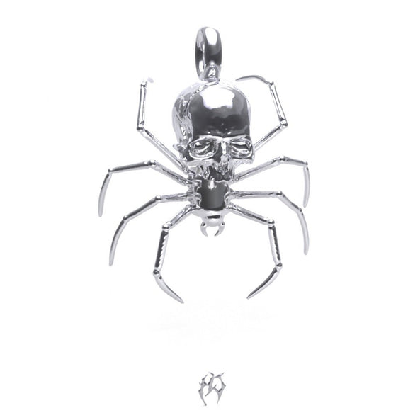 SPIDER SKULL PENDANT - Hard Jewelry™